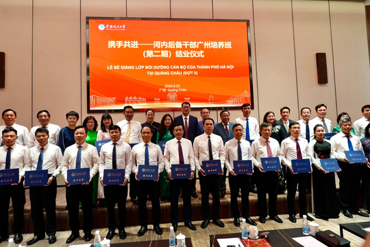 Đoàn đại biểu cấp cao TP Hà Nội thăm và làm việc tại tỉnh Quảng Đông, Trung Quốc