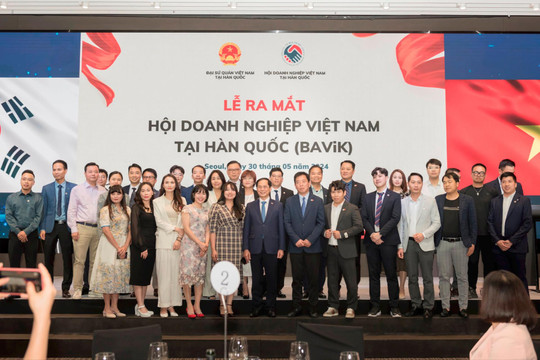 Ra mắt Hiệp hội Doanh nghiệp Việt Nam tại Hàn Quốc