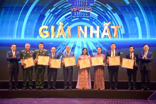 Trao Giải thưởng Sáng tạo khoa học công nghệ Việt Nam cho 47 công trình xuất sắc