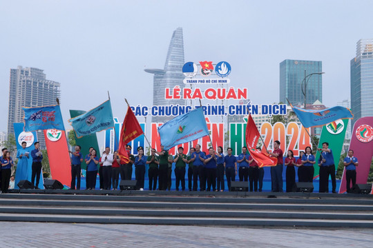 Tuổi trẻ TP Hồ Chí Minh ra quân Chiến dịch tình nguyện hè 2024