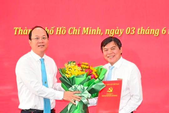 Tổng biên tập Báo Sài Gòn Giải Phóng được bổ nhiệm làm Phó Trưởng ban Tuyên giáo Thành ủy thành phố Hồ Chí Minh