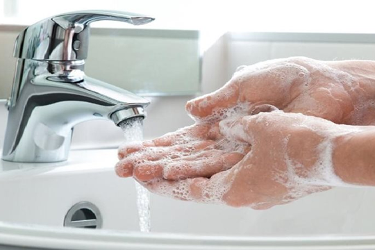 Rửa tay đúng cách bằng xà phòng để phòng bệnh