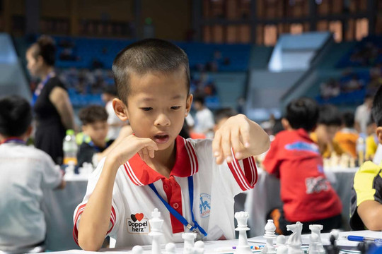 Đoàn Hà Nội xếp Nhất tại Giải vô địch cờ vua trẻ quốc gia năm 2024