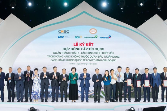 Vietcombank và ACV ký kết hợp đồng cấp tín dụng (hợp vốn) trị giá 1,8 tỷ USD cho dự án sân bay Long Thành