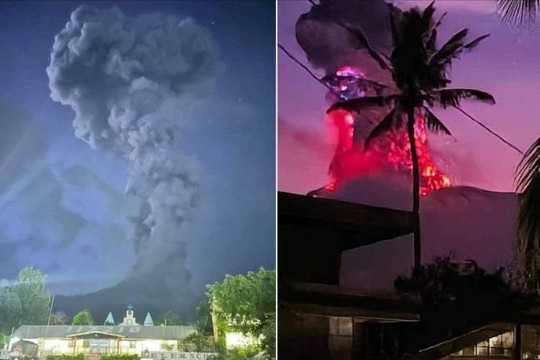 Philippines khẩn cấp sơ tán người dân khi núi lửa Kanlaon phun trào