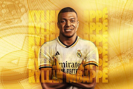 Real Madrid công bố chữ ký Mbappe