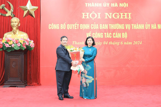 Chuẩn y đồng chí Nguyễn Tiến Cường giữ chức Bí thư Huyện ủy Thanh Trì