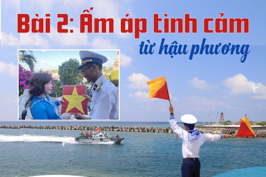 Bài 2: Ấm áp tình cảm từ hậu phương