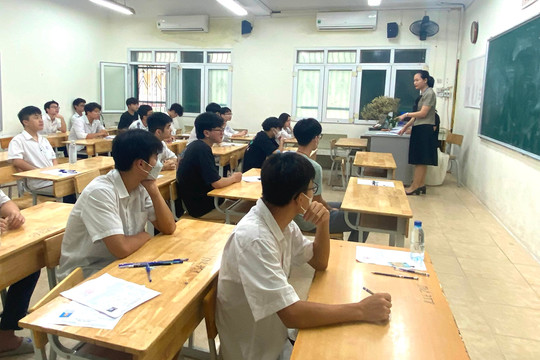Hà Nội công bố 196 điểm thi tốt nghiệp trung học phổ thông