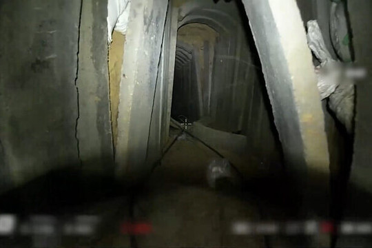 Israel phát hiện đường hầm 2km của Hamas dọc cửa khẩu biên giới Ai Cập tại Rafah