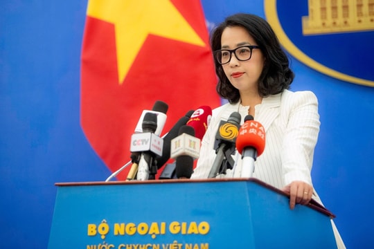 Yêu cầu Trung Quốc chấm dứt hoạt động khảo sát trái phép của tàu Hải Dương 26