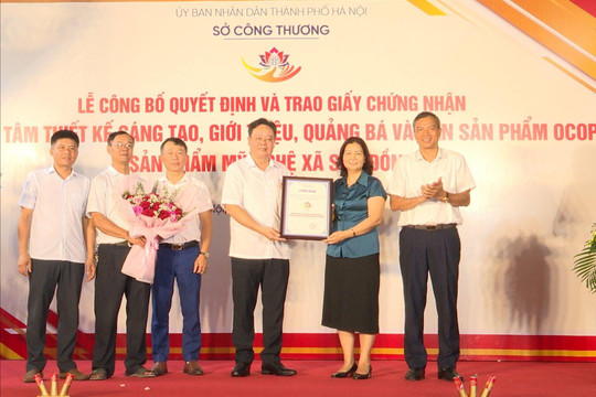 Thủ công mỹ nghệ Sơn Đồng thêm "phương tiện" mở rộng thị trường