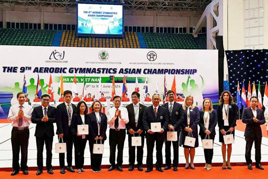 Hơn 300 vận động viên dự Giải vô địch Thể dục Aerobic châu Á 2024