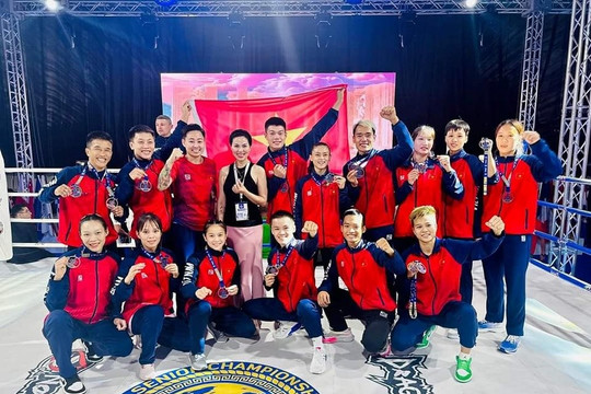 Đội tuyển muay Việt Nam giành 2 Huy chương vàng tại giải vô địch thế giới 2024