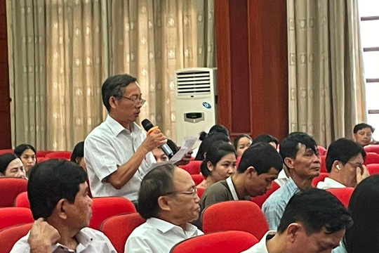 Cử tri huyện Phú Xuyên kiến nghị hạ tầng giao thông xuống cấp