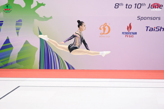 Việt Nam nhất toàn đoàn Giải vô địch thể dục aerobic châu Á