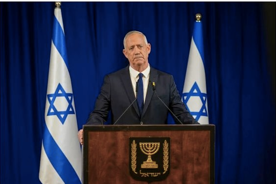 Thành viên nội các chiến tranh Israel Benny Gantz rút khỏi chính phủ khẩn cấp