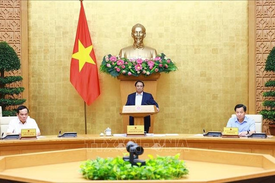 Thủ tướng Phạm Minh Chính chủ trì phiên họp Chính phủ xây dựng pháp luật tháng 6-2024
