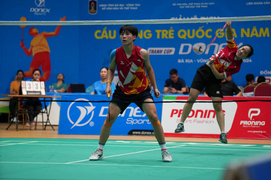 Hà Nội xếp Nhì toàn đoàn Giải vô địch Cầu lông trẻ quốc gia