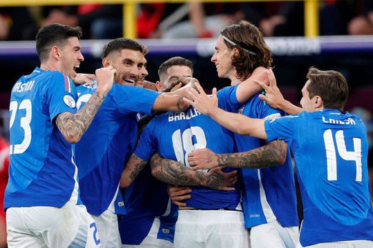 Vòng chung kết EURO 2024: Italia ngược dòng, thắng Albania