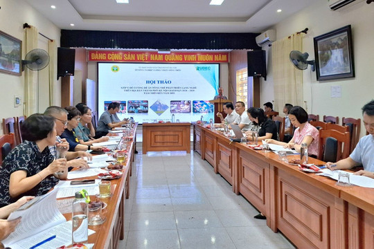 Lấy ý kiến về dự thảo Đề án tổng thể phát triển làng nghề Hà Nội