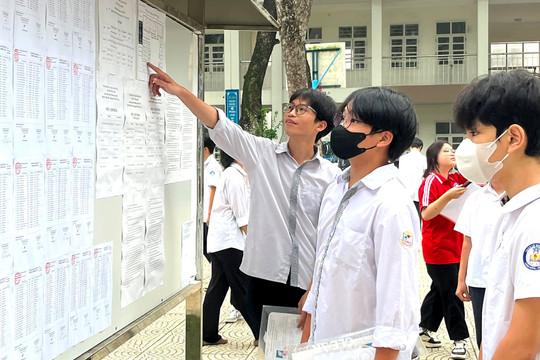 Chậm nhất ngày 2-7, công bố điểm thi vào lớp 10 tại Hà Nội