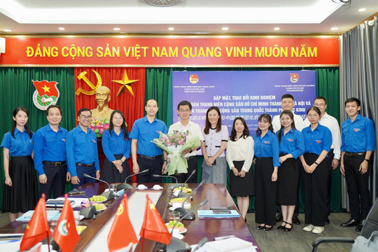 Tăng cường tình hữu nghị giữa Đoàn Thanh niên hai thành phố Hà Nội - Bắc Kinh