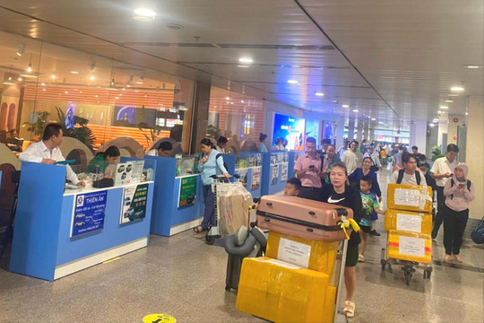 Sân bay Tân Sơn Nhất dự kiến phục vụ khoảng 110.000 khách/ngày giai đoạn cao điểm hè 2024