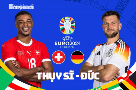 Lịch thi đấu EURO 2024 rạng sáng 24-6