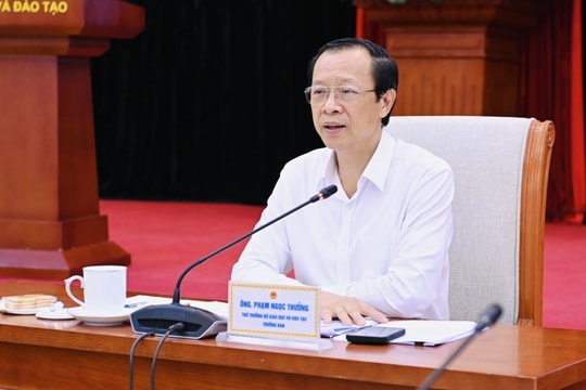 Thứ trưởng Bộ GD&ĐT Phạm Ngọc Thưởng: Không lơ là, chủ quan trong chuẩn bị kỳ thi tốt nghiệp THPT