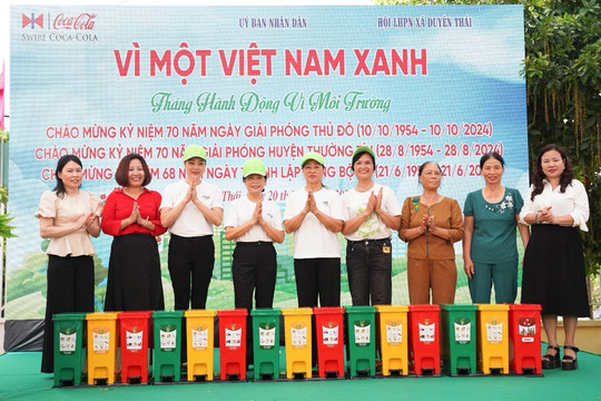 Công ty Coca-Cola Việt Nam chung tay hành động cho môi trường thêm xanh
