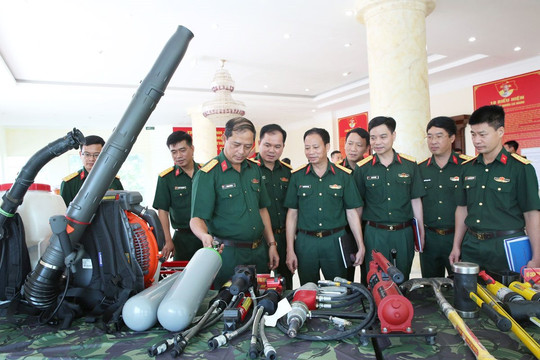 Bộ Tư lệnh Thủ đô Hà Nội: Sáng kiến tốt giúp huấn luyện giỏi