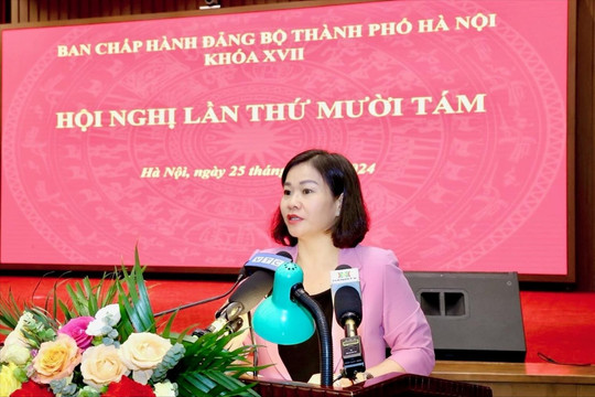 Phát huy tinh thần đột phá, khoa học, sớm hoàn thiện dự thảo Báo cáo chính trị Đại hội XVIII Đảng bộ Hà Nội