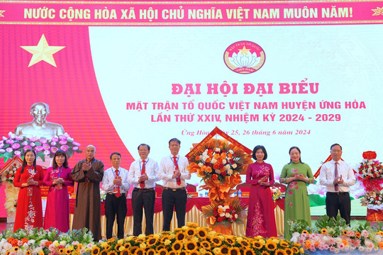 Mặt trận Tổ quốc Việt Nam huyện Ứng Hòa - nòng cốt xây dựng khối đại đoàn kết