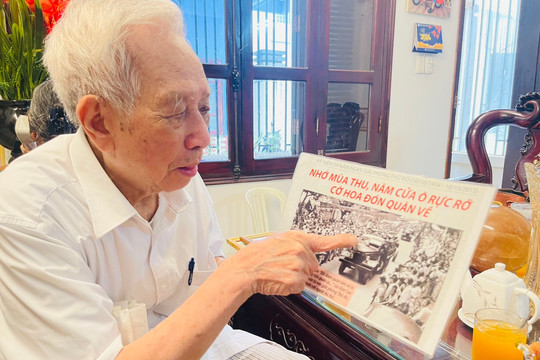 Bài tham dự Cuộc thi viết “Kỷ niệm 70 năm Giải phóng Thủ đô: Ký ức tự hào”: Vẹn nguyên ký ức hào hùng