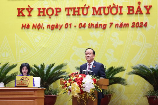 Khai mạc kỳ họp thứ mười bảy HĐND thành phố Hà Nội khóa XVI