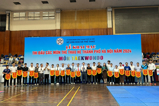 Khai mạc Giải thi đấu các môn thể thao hè thành phố Hà Nội năm 2024
