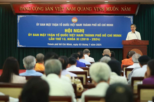 Phó Bí thư Thành ủy TP Hồ Chí Minh Nguyễn Phước Lộc kiêm giữ chức Chủ tịch Ủy ban MTTQ Việt Nam thành phố