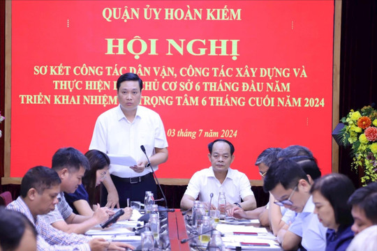 Quận Hoàn Kiếm: Triển khai công tác dân vận gắn với nhiệm vụ chính trị