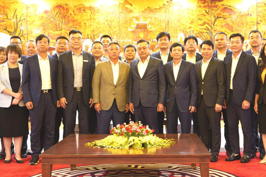 Hoan nghênh Hiệp hội Xúc tiến thương mại Vịnh Lớn (Trung Quốc) tìm hiểu cơ hội đầu tư tại Hà Nội