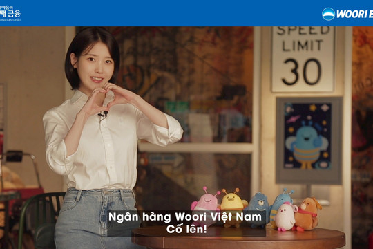 IU trở thành Đại sứ thương hiệu Ngân hàng Woori Việt Nam