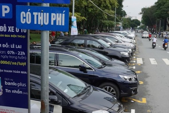 TP Hồ Chí Minh: Thu gần 640 triệu đồng/tháng từ phí đỗ ô tô dưới lòng đường