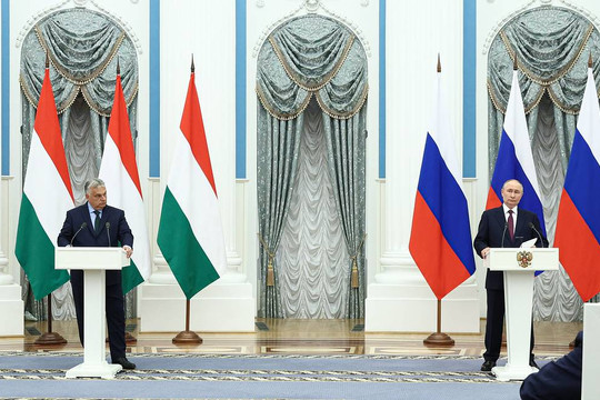 Căng thẳng giữa Hungary và EU gia tăng sau chuyến thăm Nga