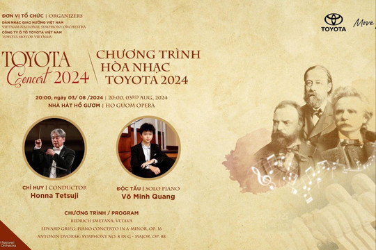 Hòa nhạc 2024 sẽ mang nhiều tác phẩm kinh điển tới khán thính giả Hà Nội