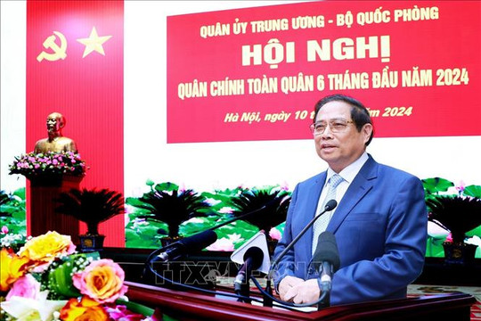 Thủ tướng Phạm Minh Chính: Thực hiện “3 không” trong nhiệm vụ quân sự, quốc phòng