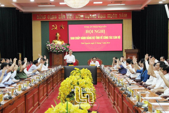 Ông Trịnh Việt Hùng được bầu giữ chức Bí thư Tỉnh ủy Thái Nguyên