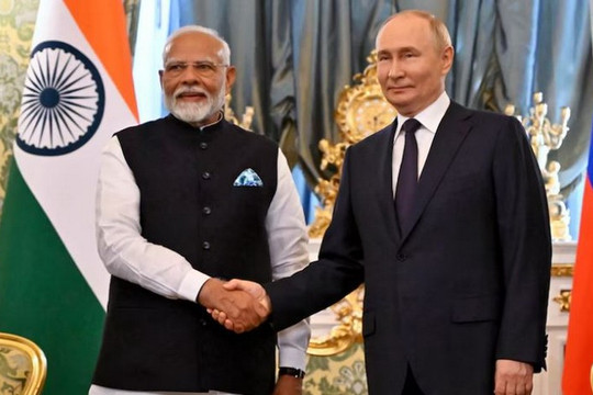 Nga, Ấn Độ ra tuyên bố chung về các định hướng hợp tác kinh tế chiến lược