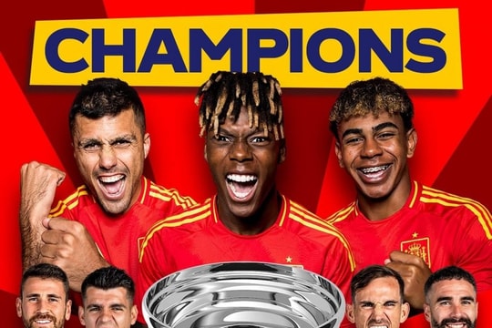 Đội tuyển Tây Ban Nha cùng các cầu thủ đã lập hàng loạt kỷ lục tại Euro 2024