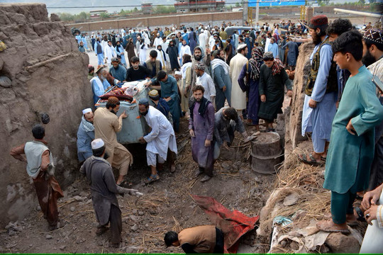 Afghanistan: Hàng trăm người thương vong do mưa lớn