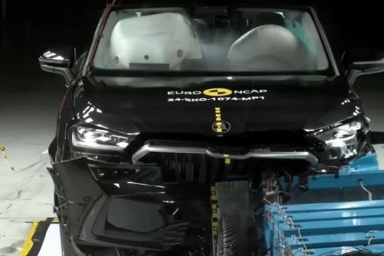 Skoda Kodiaq thế hệ mới "ẵm trọn" 5 sao Euro NCAP